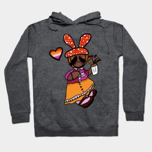 lesbian pride whoman Hoodie